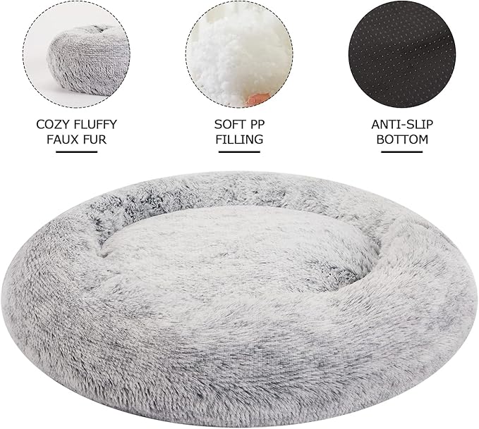 CloudNest™ Calming Donut Dog Bed